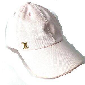LOUIS VUITTON M7061L Cap-LV Iconic hat cap baseball cap cotton pink